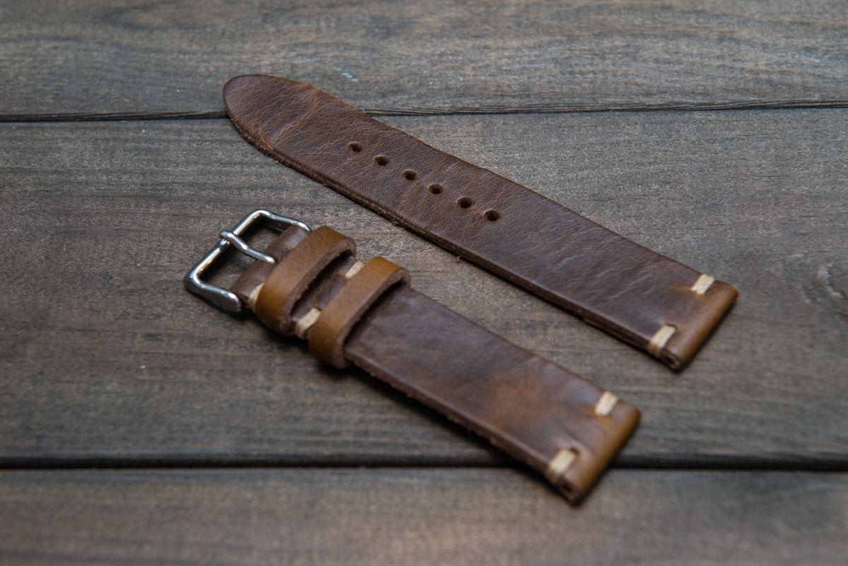 2 leather loops model, 10 mm - 26 mm - finwatchstraps