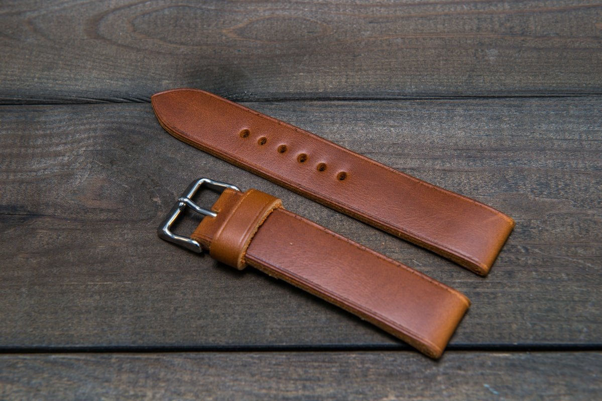 Horween Whiskey Cavalier/ Сhromexcel - finwatchstraps