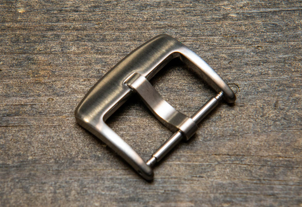 Stainless steel buckle 18 mm, 20 mm