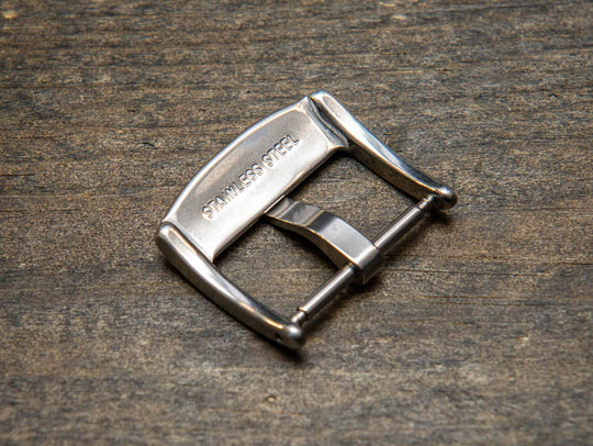 Stainless steel buckle 18 mm, 20 mm