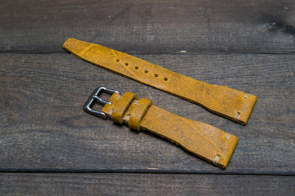 Vachetta Leather Apple Watch Band - Pin & Buckle