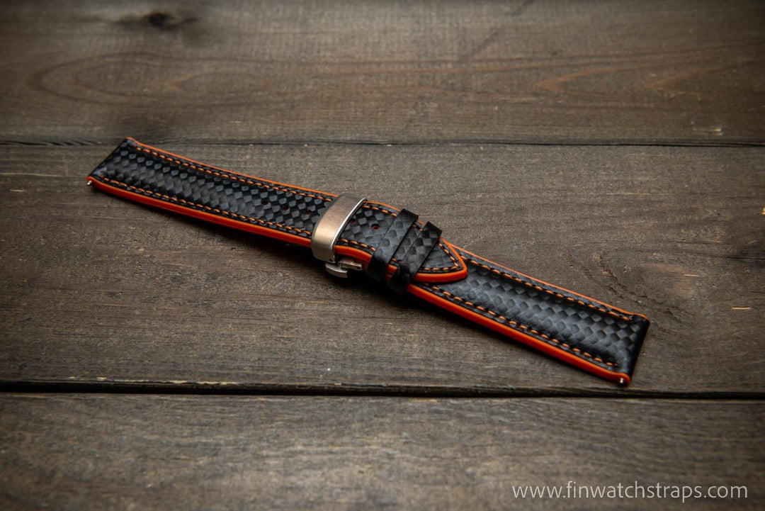 Watch strap, watch band, leather watch strap, leather watch band, finwatchstraps