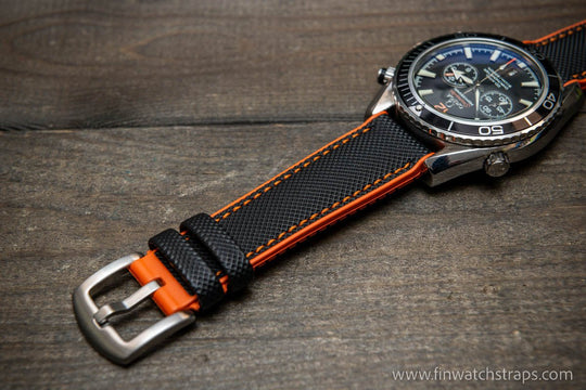 Watch strap, watch band, leather watch strap, leather watch band, finwatchstraps