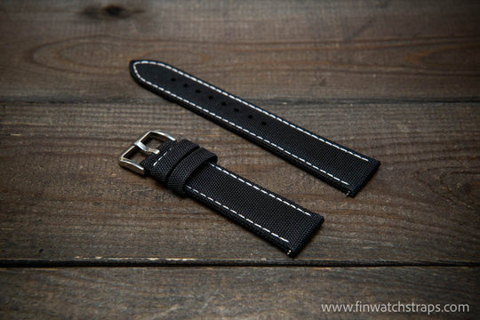 Sailcloth waterproof watch strap. - finwatchstraps