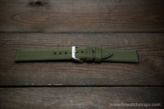 Sailcloth waterproof watch strap. - finwatchstraps