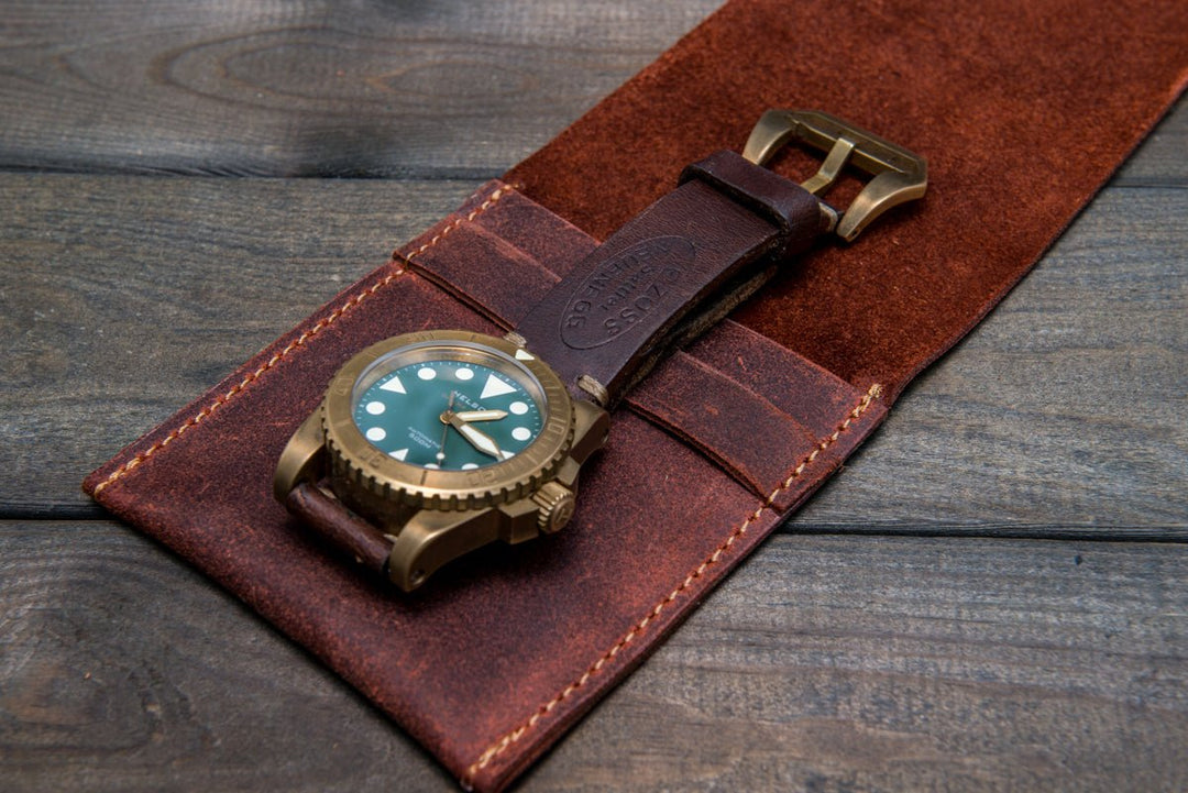 Watch strap, watch band, leather watch strap, leather watch band, finwatchstraps